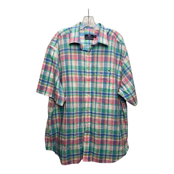 Vineyard Vines Other - Vineyard Vines XXL Tucker Classic Fit Multicolor Plaid Shirt